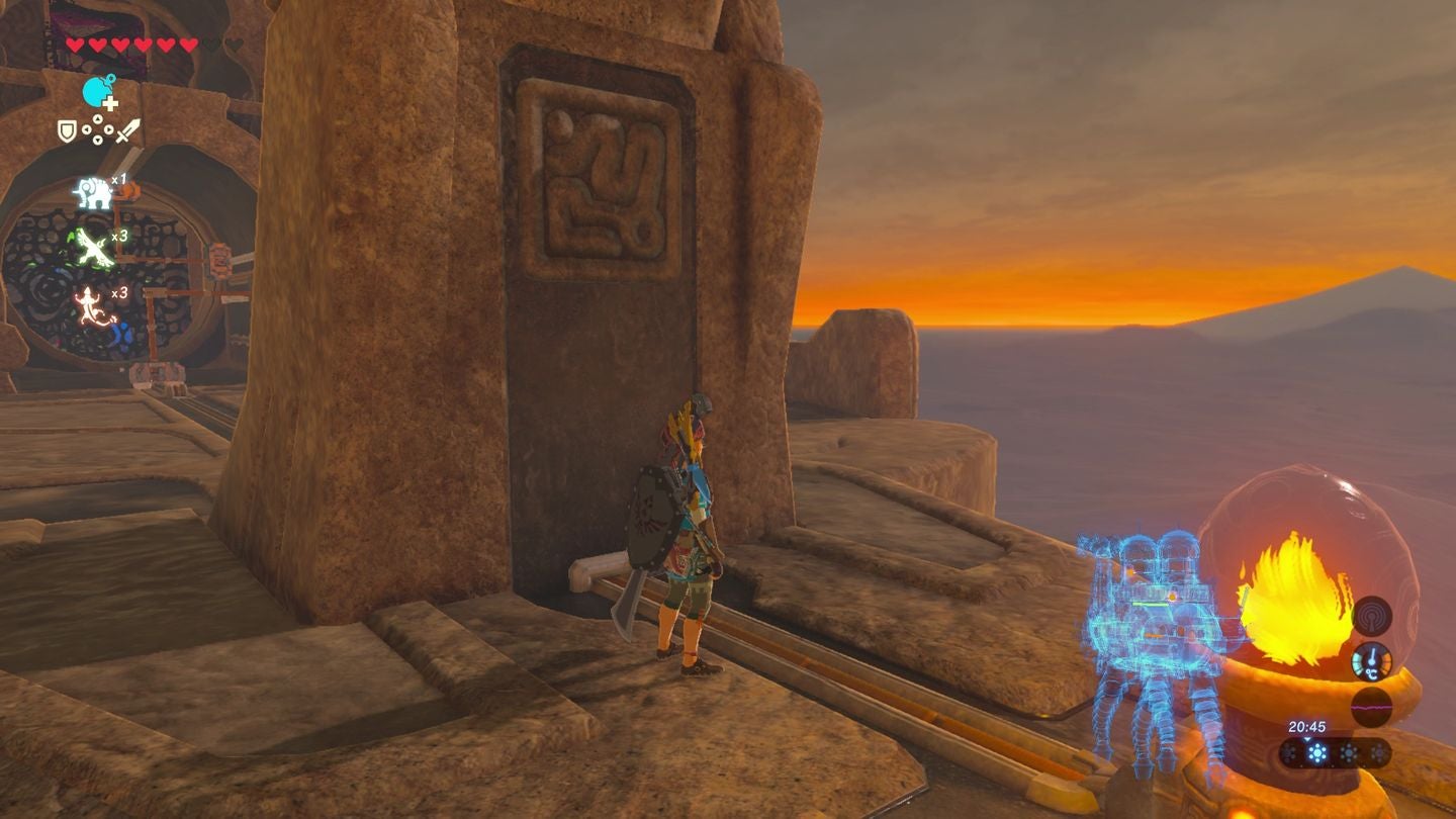 Zelda Breath of the Wild Vah Naboris dungeon, all terminal solutions